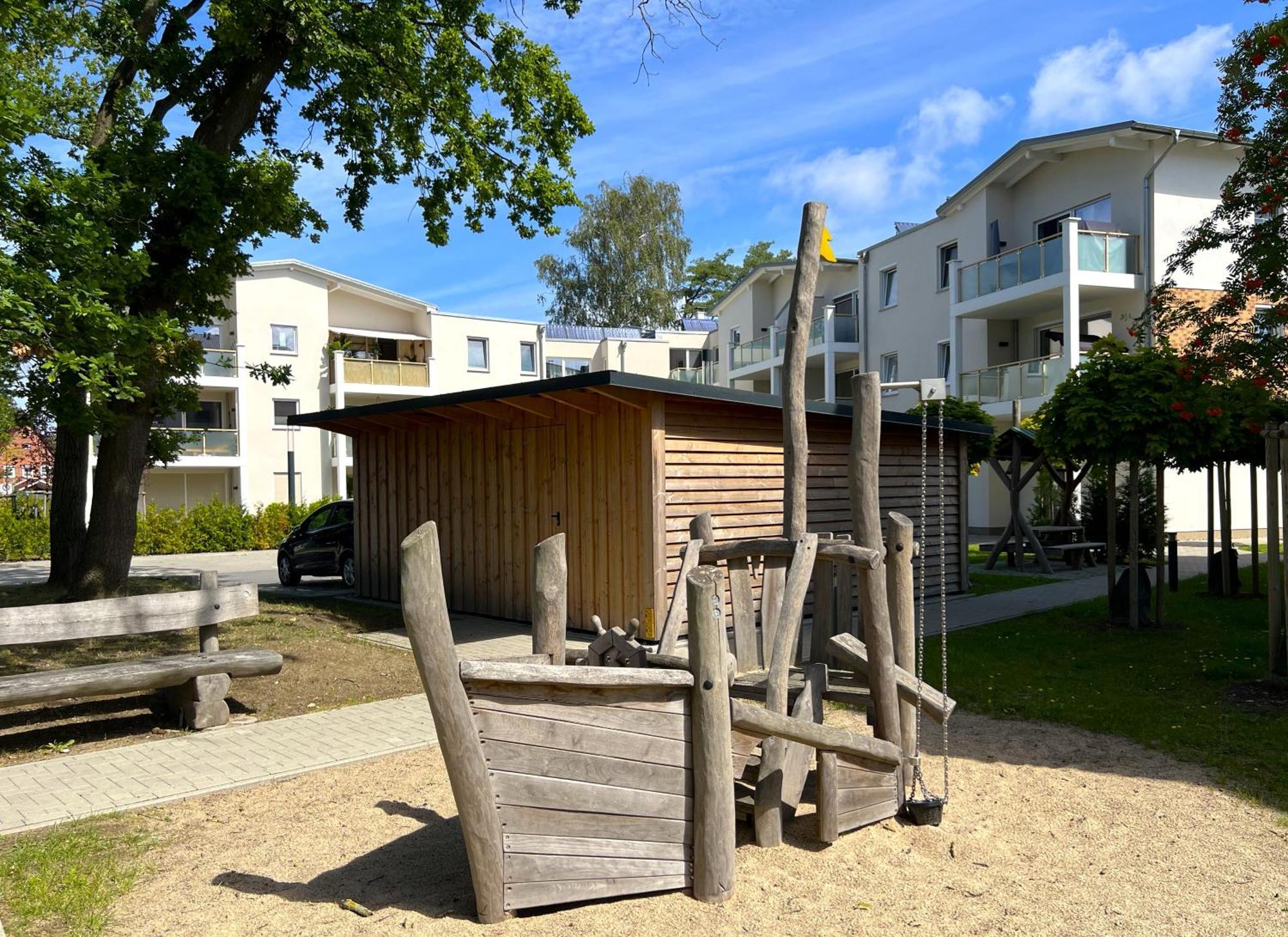 Ferienwohnung Dünenhopser Rostock Exterior foto